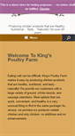 Mobile Screenshot of kingspoultryfarm.com